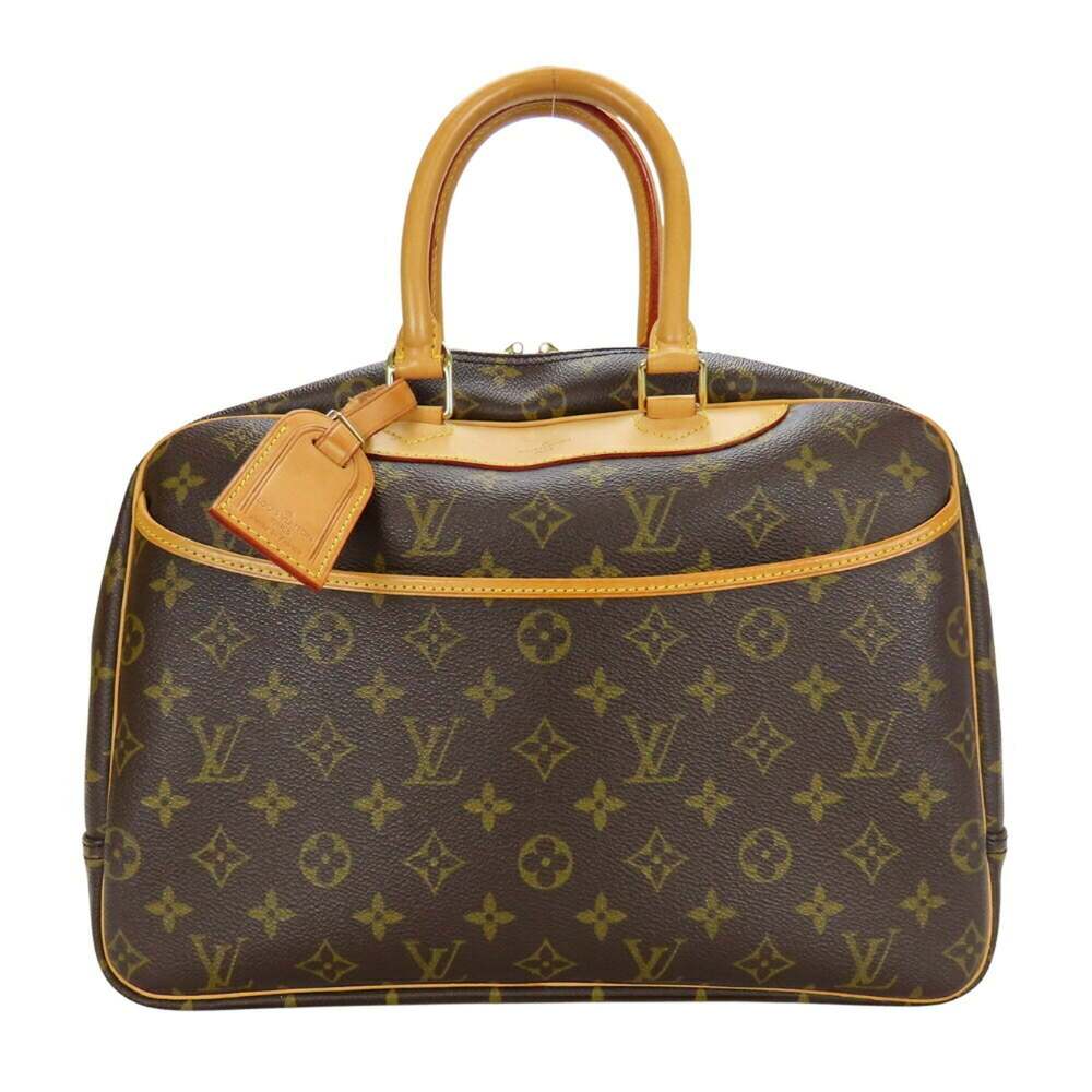 LOUIS VUITTON Authentic Brown Monogram Deauville Bag